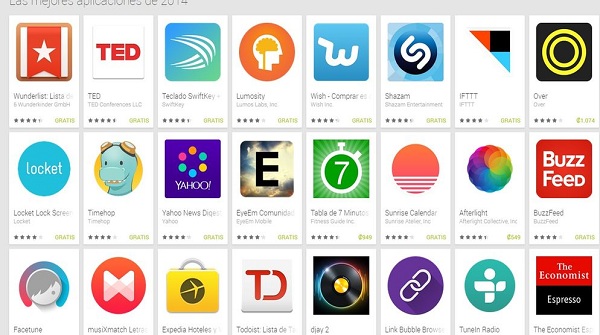 Descargar las mejores aplicaciones 2014 para Android